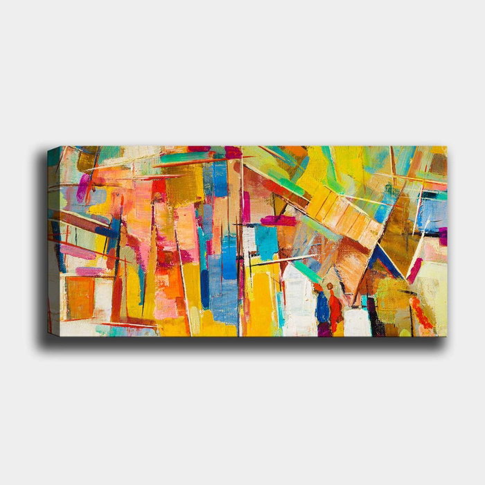 Wallity Lienzo Decorativo Multicolor 30 x 80 cm
